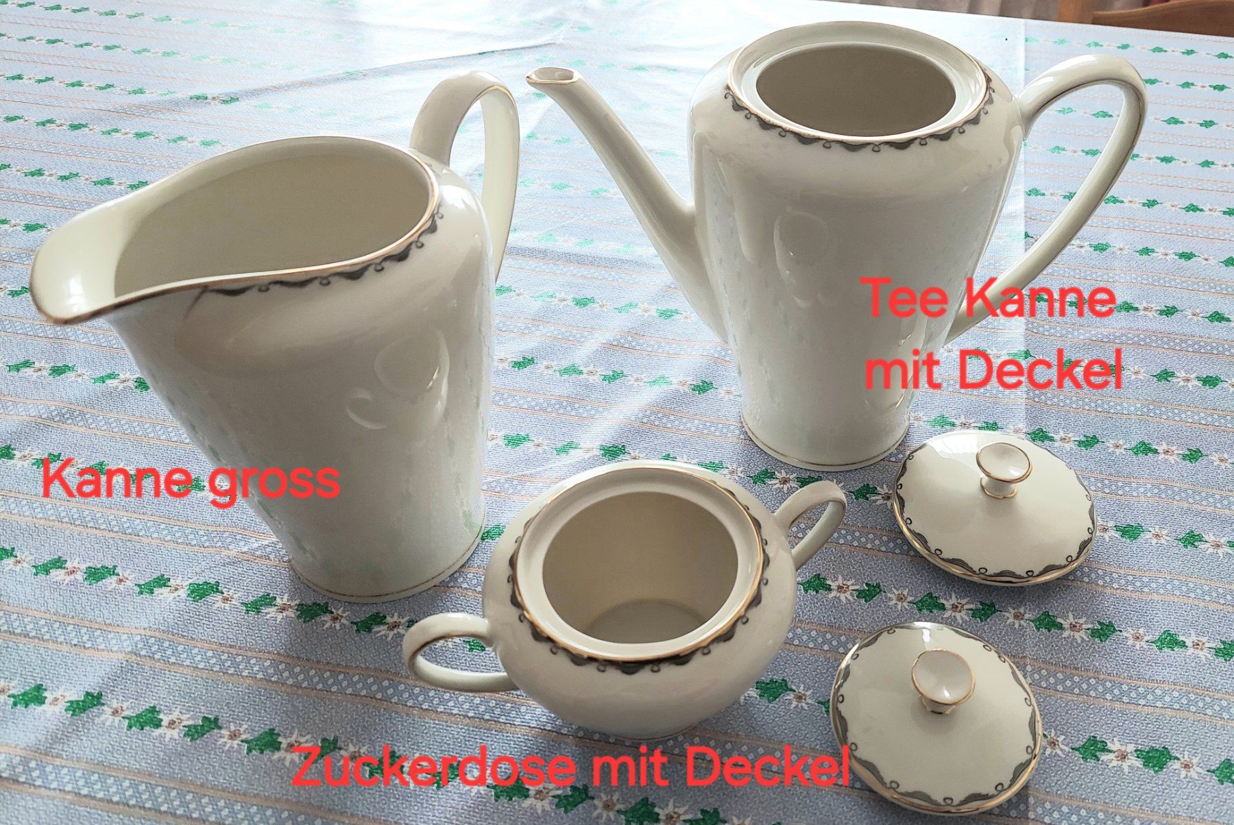 Set di piatti: Geschirr Set Bavaria 75 – Usato da Uitikon Waldegg venduto da Smeragol 5