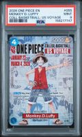 PSA 9 Luffy P-055 One Piece College Basketball USA