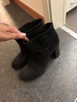 Stiefel CHANEL Leder schwarz Grösse 40 gebraucht