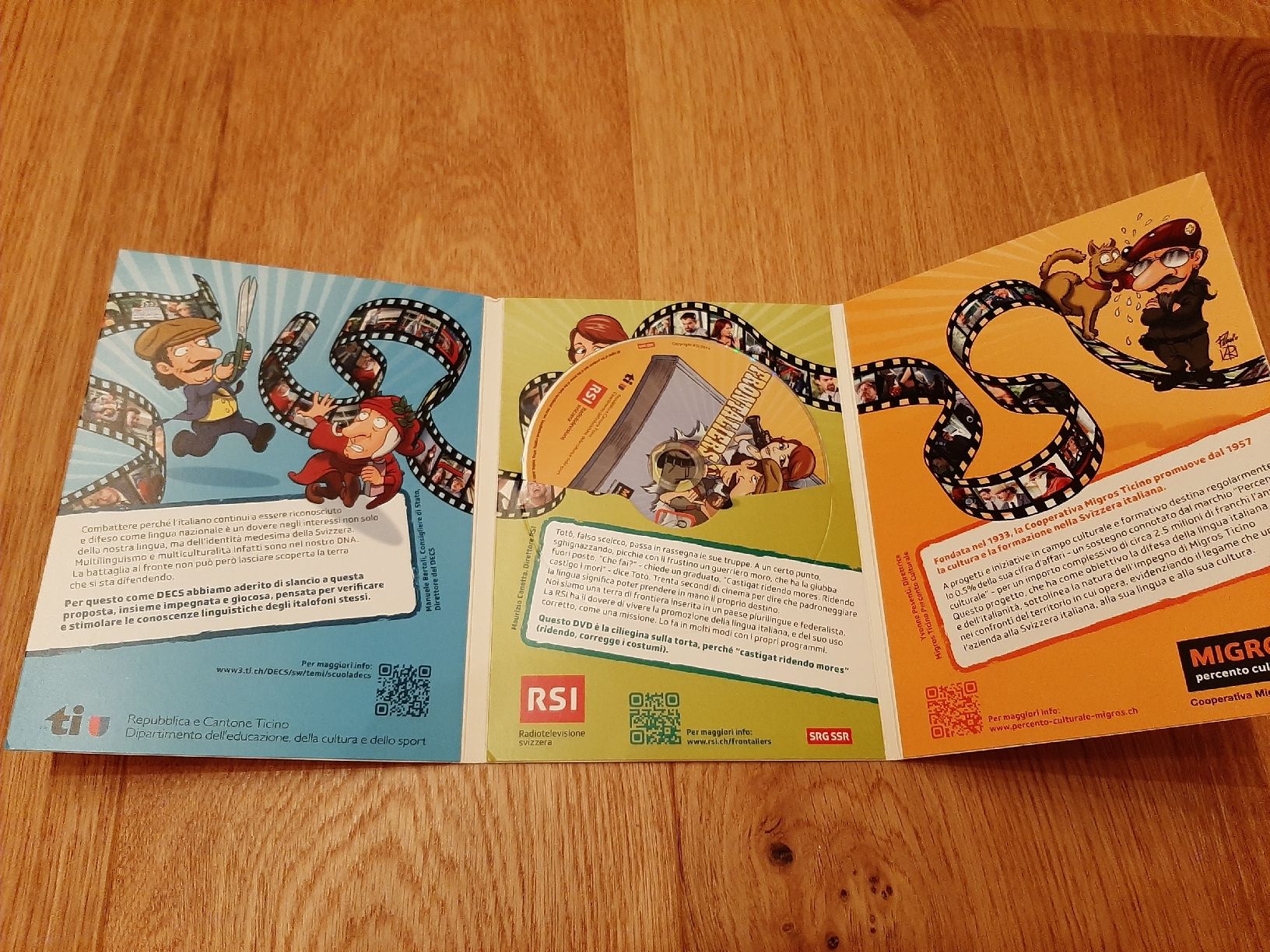 Tutti i DVDs: DVD Frontaliers – Usato da Wittenbach venduto da lukelu 2