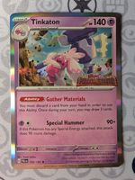 🇬🇧 Pokémon Tinkaton holo STAMP PROMO Paldea Evolved (PAL)
