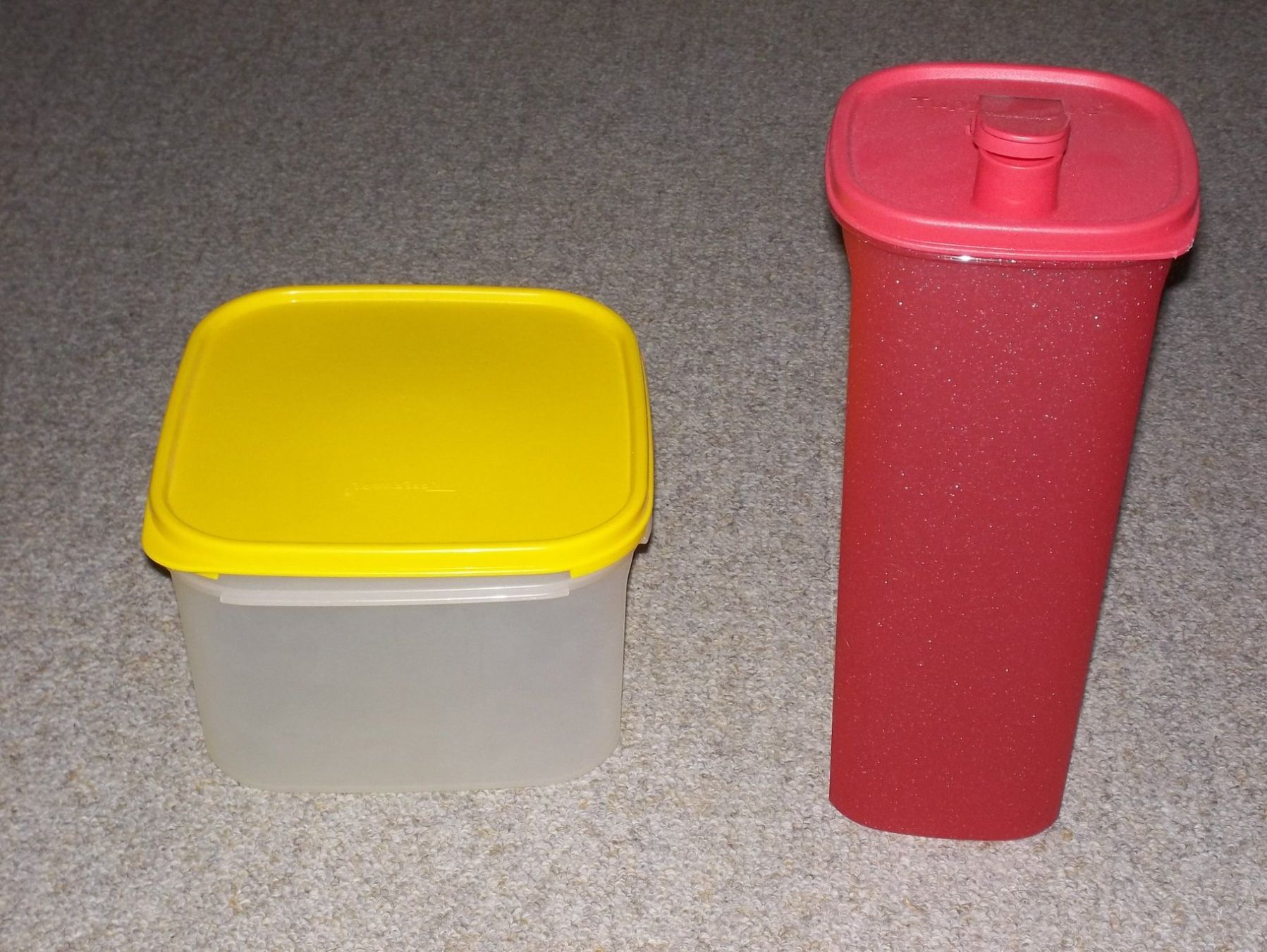 Tupperware Contenitori & Simili: 2 Tupper Glitter Behälter – Usato da Kaltbrunn venduto da Cindy99