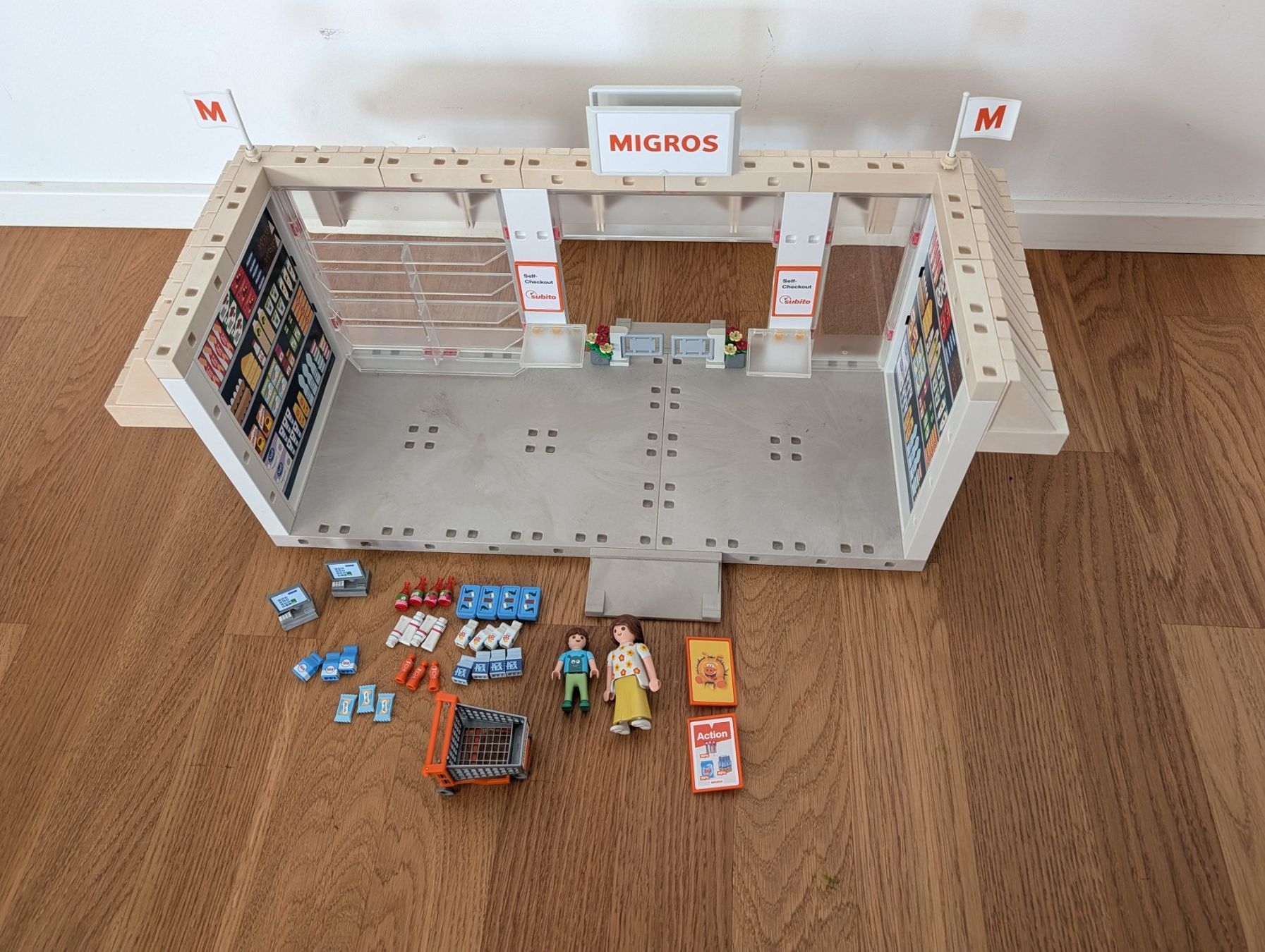 Playmobil Giocattoli: Playmobil Migros Mania Supermarkt Sets – Usato da Rüschlikon venduto da rosgm 3