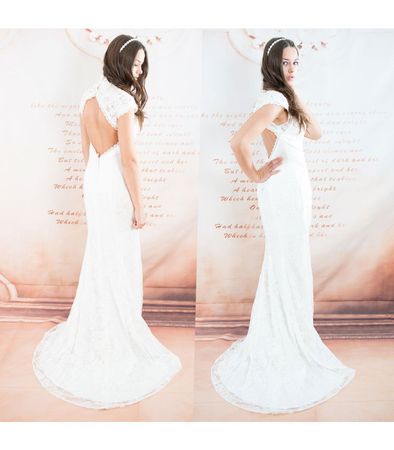 Wunderschönes sexy Hochzeitskleid aus Spitze