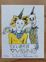 Exlibris Eva Matus Salamoun - Orig. Lithographie signiert