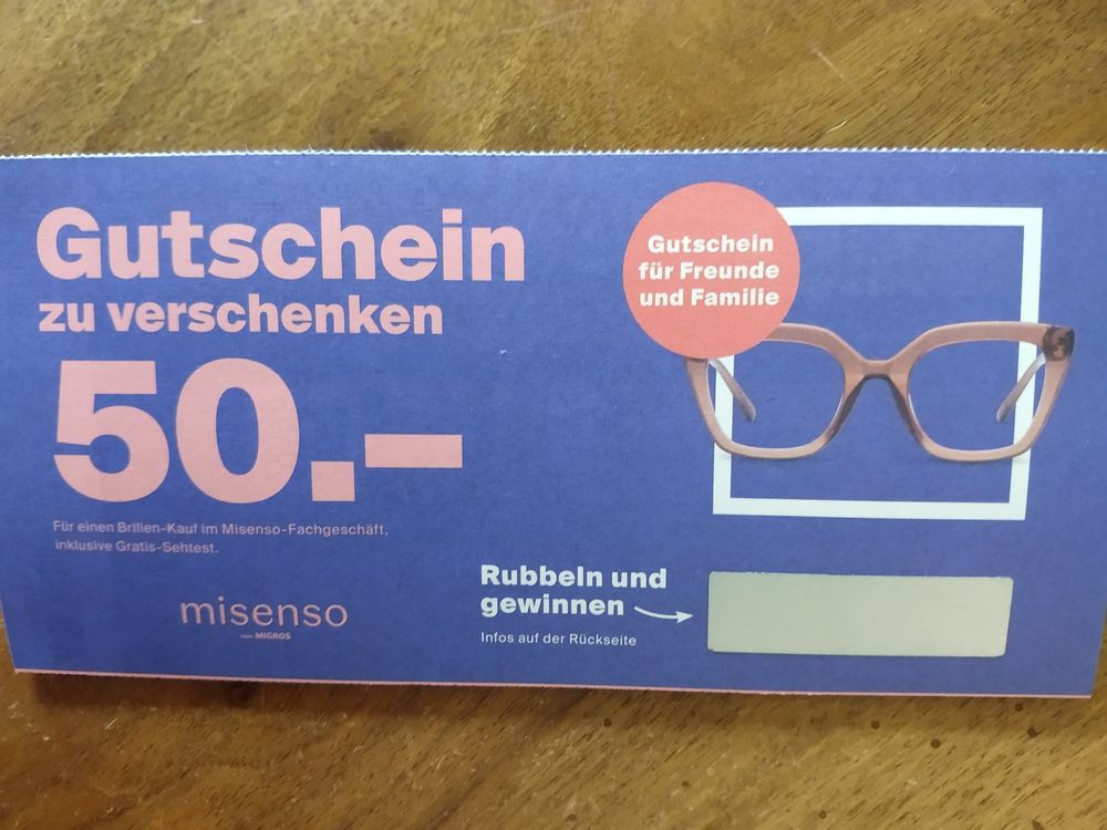 Gutschein Fur Brille Basteln