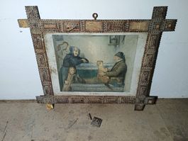 Alte Holzbild-Kunstbeilage Saemann, Jahr 1910, Anker.