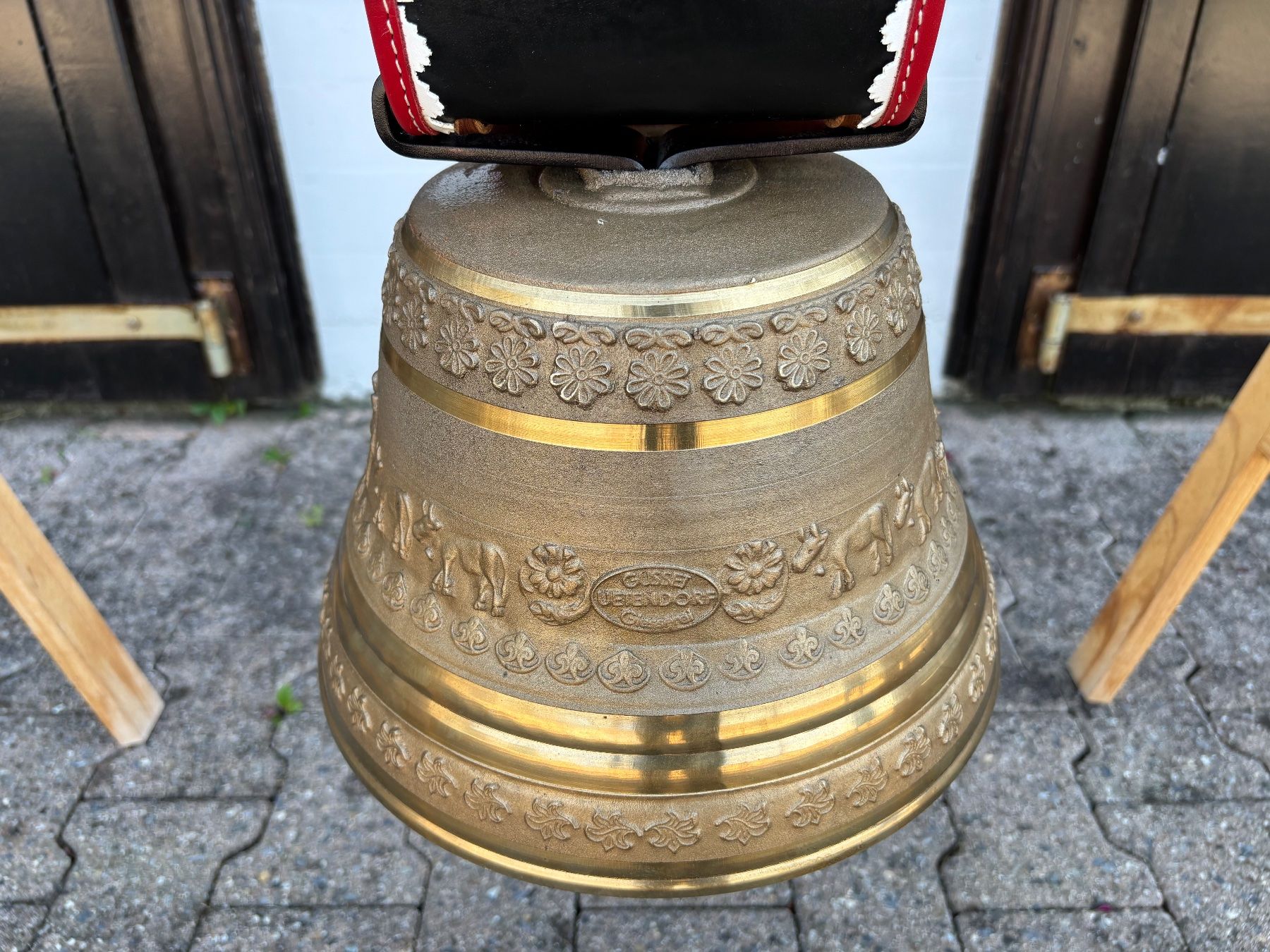 Campanacci mucche: sehr schöne Glocke Gusset Uetendorf – Usato da Feldbach venduto da Fea1 6