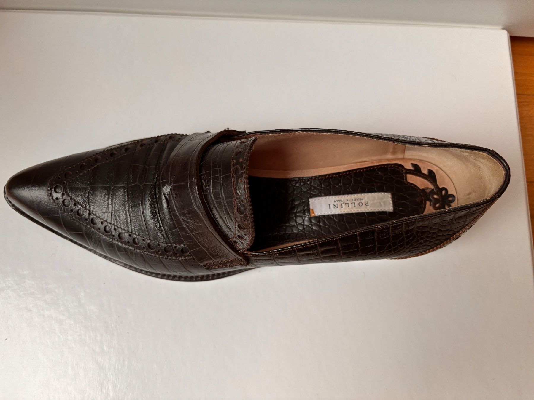 Scarpe da donna: Leder Loafer von POLLINI – Usato da Zürich venduto da ConnieS01 4