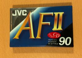 Musikkassette JVC AF2 90 min CrO2 neu + ungeöffnet