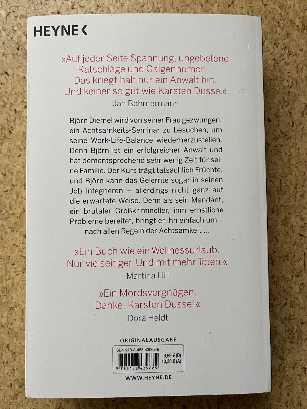 Libri: Taschenbuch "Achtsam morden", Karsten Dusse – Nuovo (secondo la descrizione) da Grosswangen venduto da Vita500 1