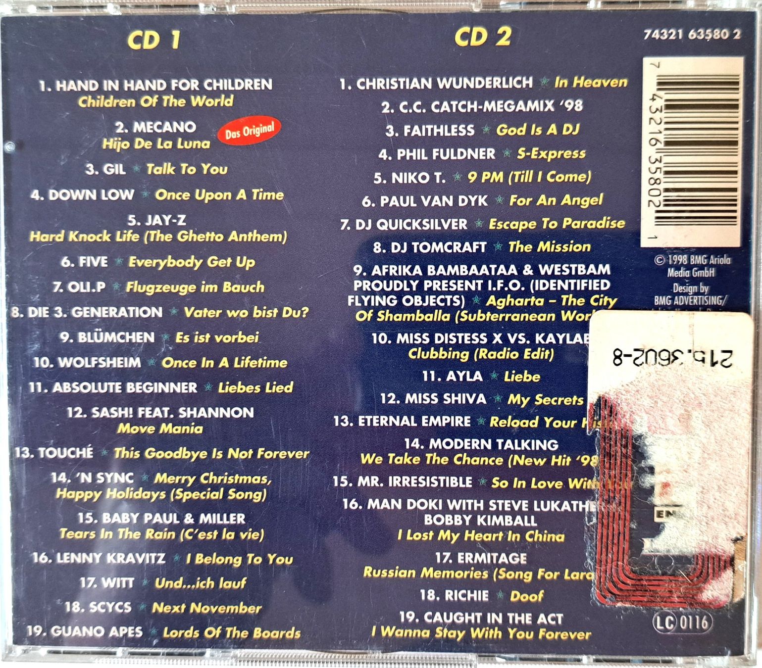 CDs: BOOM the First `99 - 38 Explosive Hits – D'occasion à Tenniken par mik_6mxg 7