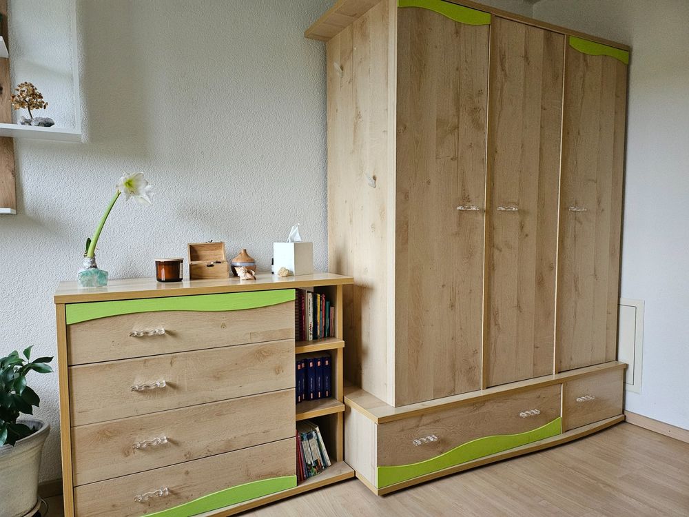 Chambre GAUTIER 2 Lits, armoire, commode, table nuit, 2bacs Kaufen