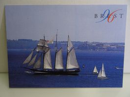 Postkarte BREST-JUILET 1996 Fetes du Patrimoine maritime.