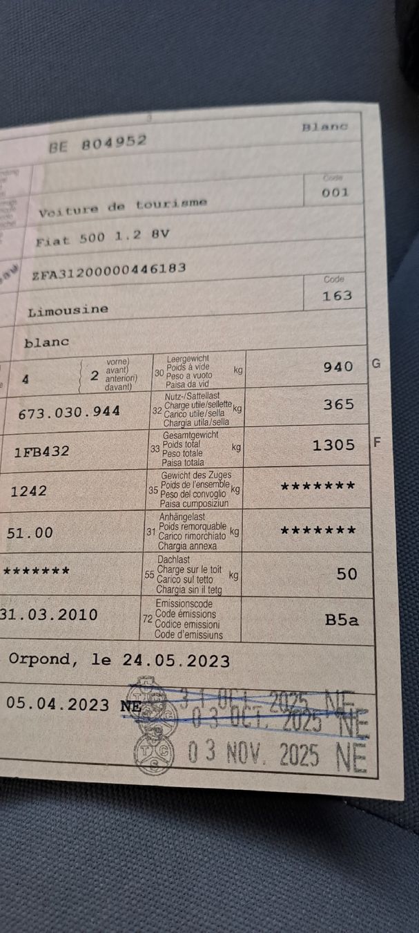 Fiat Autos: fiat 500 1.2 MFK 11 2025  – Gebraucht aus Grenchen von panebianco 9