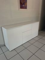 Sideboard weiss mit drei Schubladen gebraucht