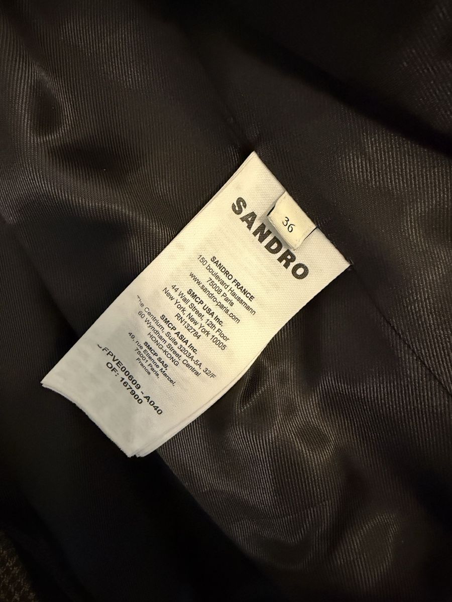 Sandro Giacche: Stylish Sandro Blazer Gr 36 – Nuovo (secondo la descrizione) da Zürich venduto da gondeli2012 3