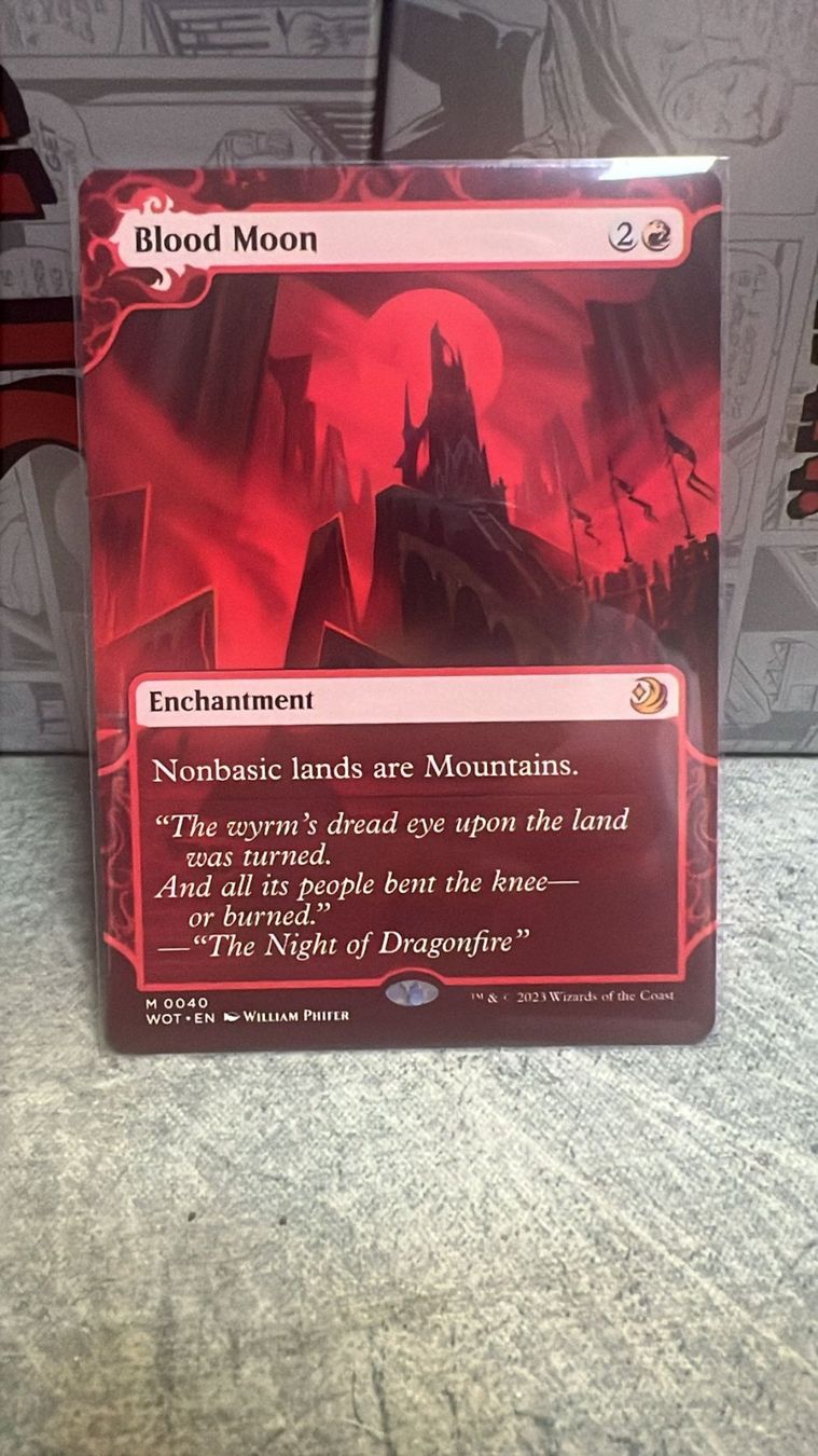 Magic The Gathering Sammelbilder & Trading cards: Blood Moon – Neu (gemäss Beschreibung) aus Wilen b. Wollerau von GarruksShop