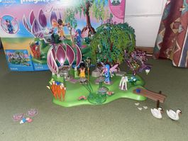 Playmobil Fairies 5444 Feeninsel mit Zubehör vollständig 