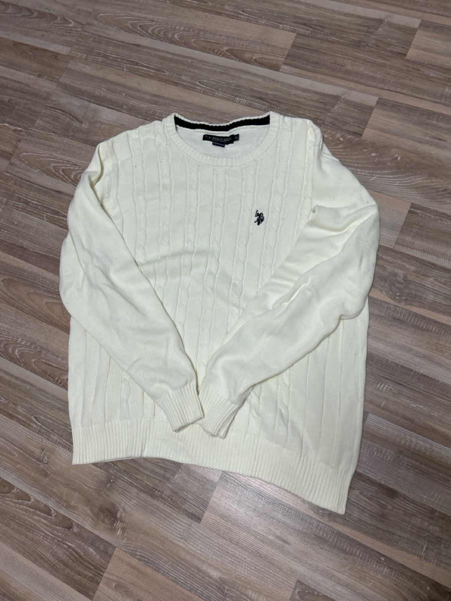 US Polo Maglioni & Felpe: U.S Polo ASSN. Pullover kremig Weiss – Nuovo (secondo la descrizione) da Pratteln venduto da Winpet