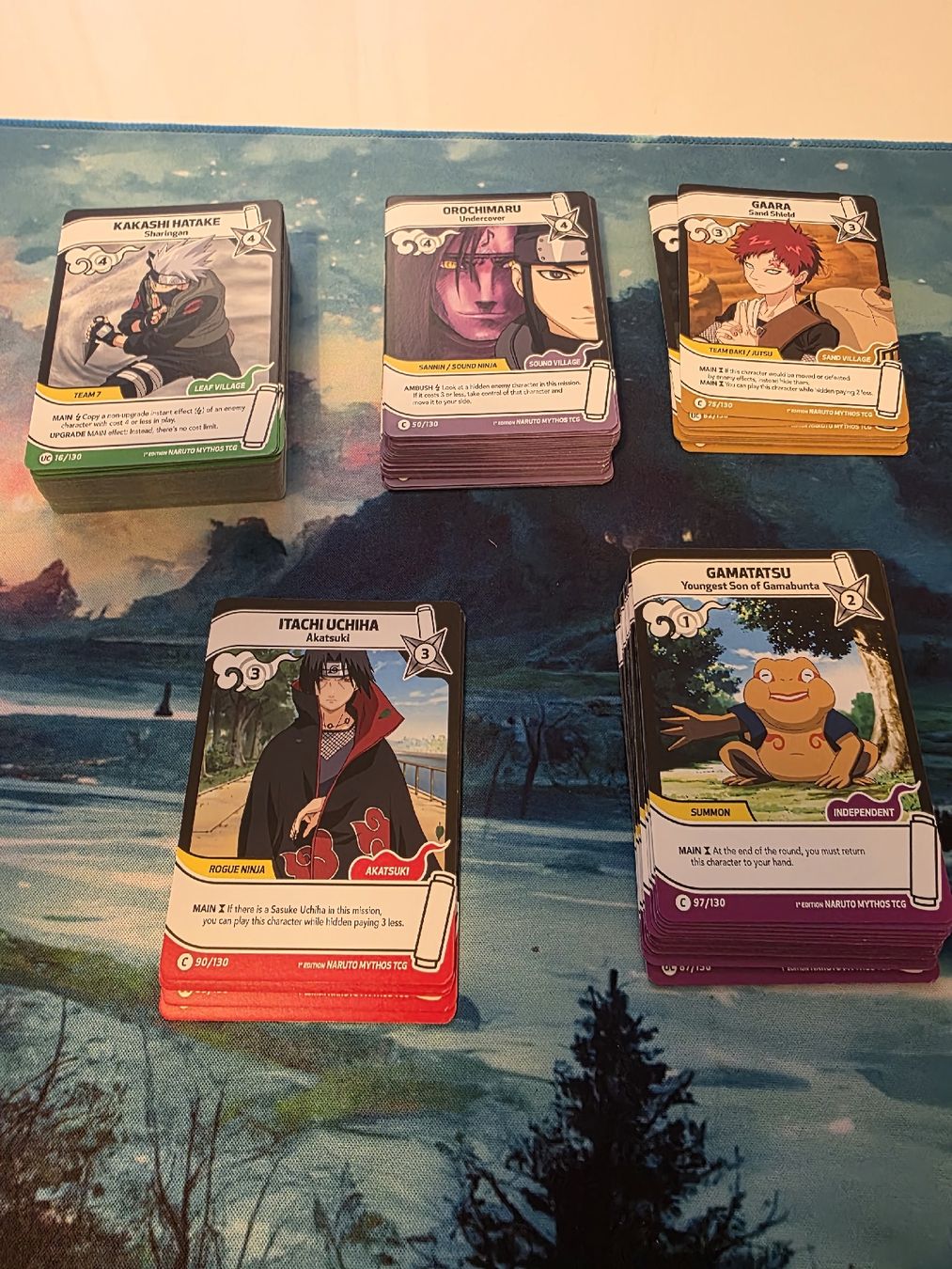 Carte collezionabili: Naruto Mythos Shido first edition 120 bulk karten – Nuovo (secondo la descrizione) da Emmenbrücke venduto da Minato96