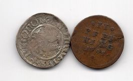 (1398) Bayern, 2 Pfennig 1795 + Albertus 1506