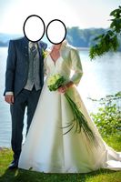Hochzeitkleid - Brautkleid - robe de mariée ; Grösse 38 (S)