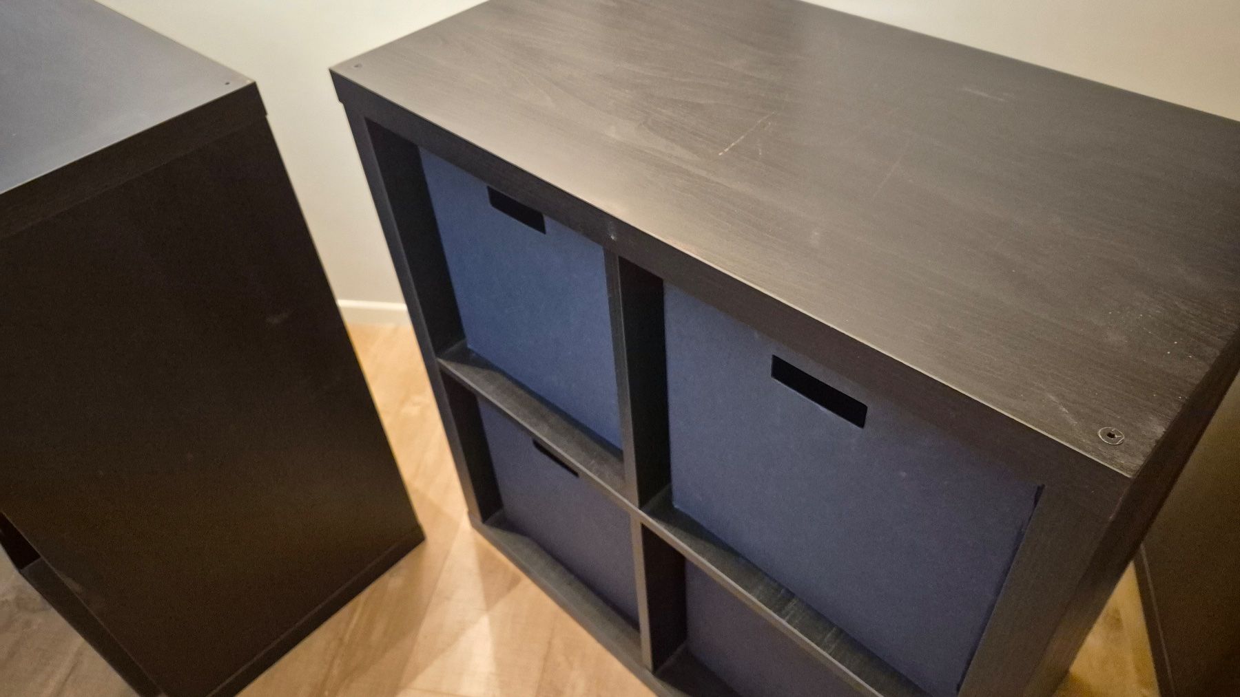 Ikea Scaffali: KALLAX 2x 4er - IKEA - Schwarz – Usato da Zürich venduto da Ramo77ZH 4
