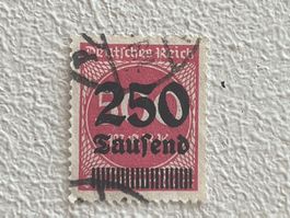 DR - Deutsche Reich Briefmarke