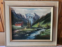 Altes Bild " Blüemlisalp"