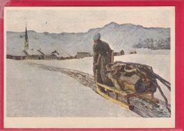 KARTENSPEND KREBSLIGA, GIOVANNI SEGANTINI-RÜCKKEHR VOM WALDE