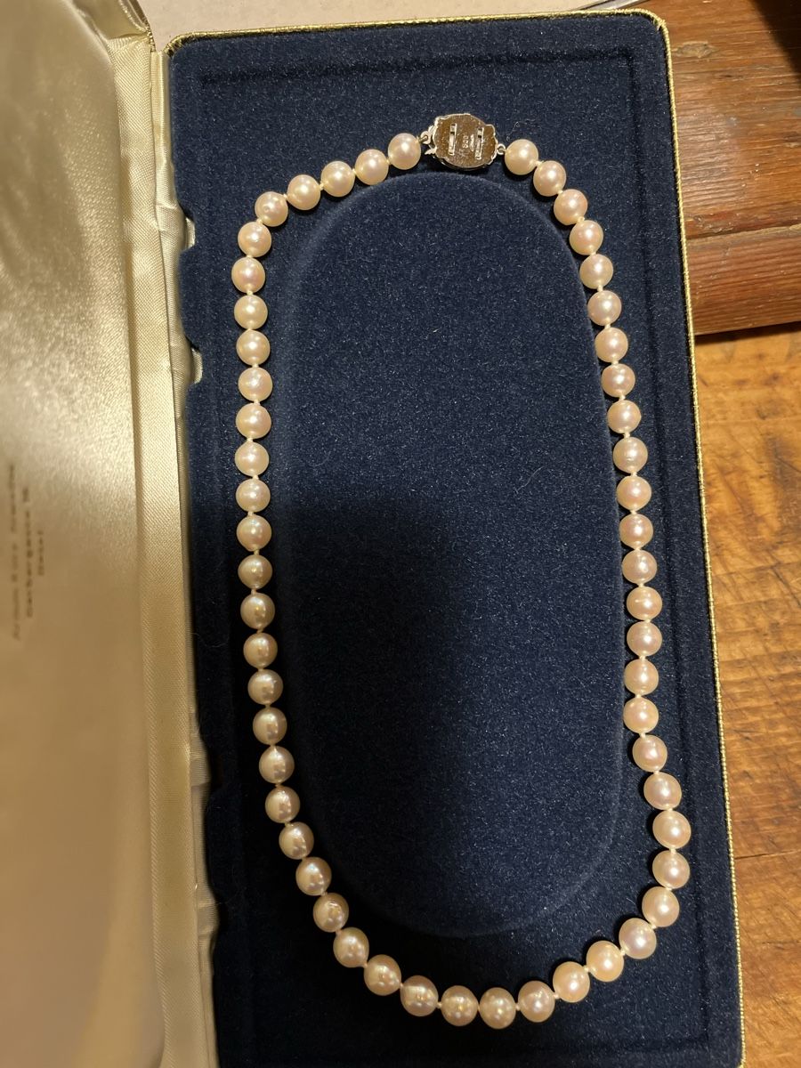 Ketten: Perlenkette Collier 800 – Gebraucht aus Münchenstein von Sozial_Labor_Brocki 6
