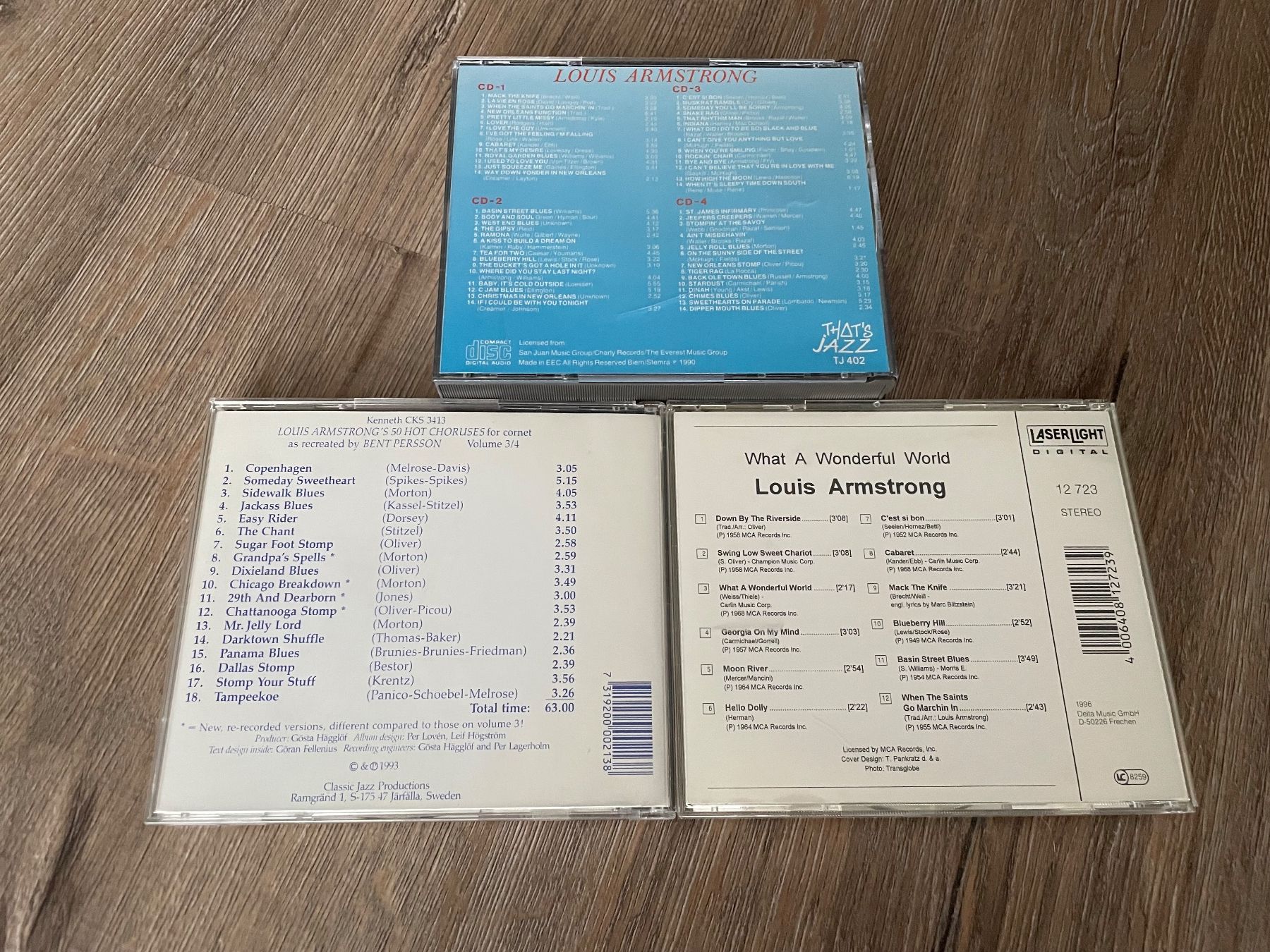 CD: 3x Louis Armstrong – Nuovo (secondo la descrizione) da Reinach AG venduto da trigger7811 2