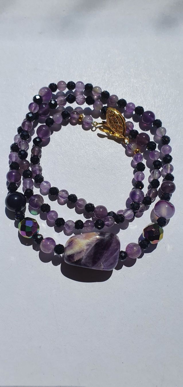 Catenine: Amethyst mit Sandstone – Nuovo (secondo la descrizione) da Benglen venduto da Meercat3 1