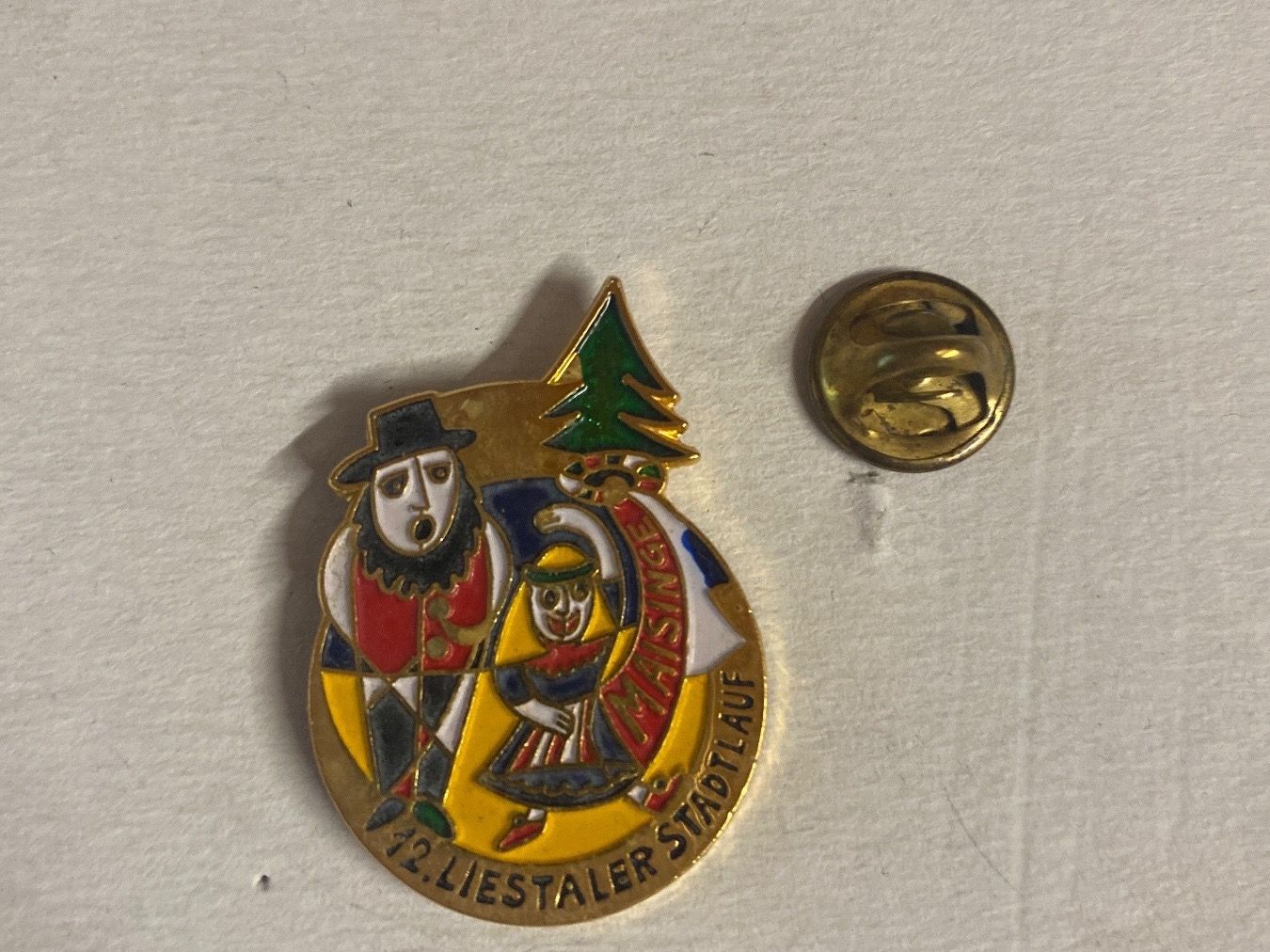Placchette & Badge: PIN'S - MAISINGE - 12-LIESTALER STADTLAUF – Usato da Le Brassus venduto da cinema13