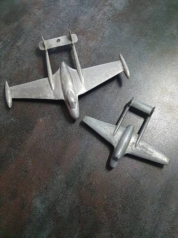Kit di modellismo & Modellini statici: Zwei alte metall Flugzeuge – Usato da Rieden AG venduto da Wirth03 3