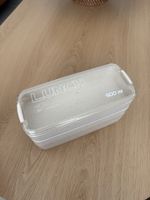 Lunchbox 900 ml Beige mit Besteck