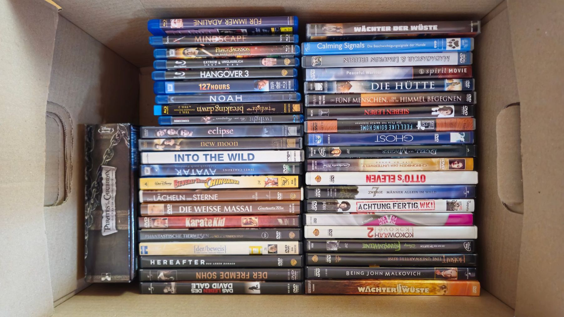 Tutti i DVDs: DVD Sammlung | 37 DVDs + 9 Blu-Rays – Usato da Elsau venduto da Silberzwerg