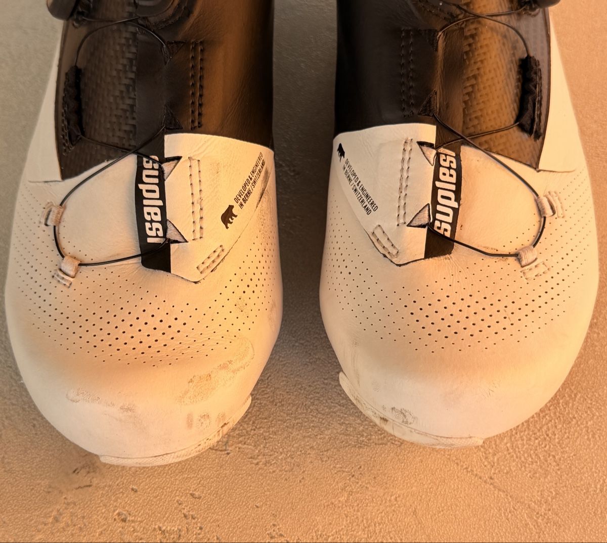 Suplest Herrenschuhe: Veloschuhe Suplest Grösse 41BOA System weiss schwarz – Gebraucht aus Orpund von mar_qrp6 4