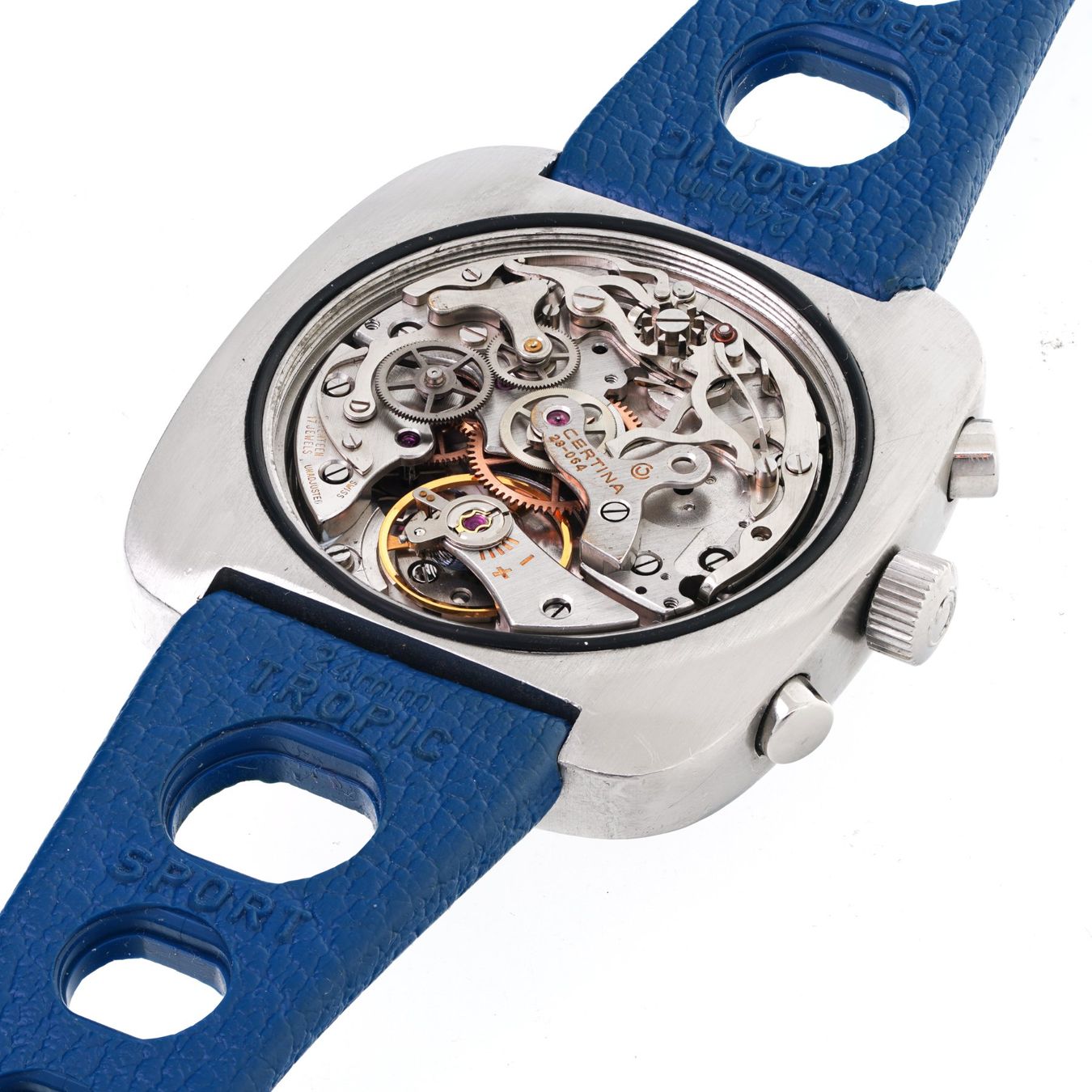 Certina Orologi: CERTINA Chronolympic Regatta Chronograph, 728, Ref. 8701.504 – Usato da Vésenaz venduto da Grailium 5