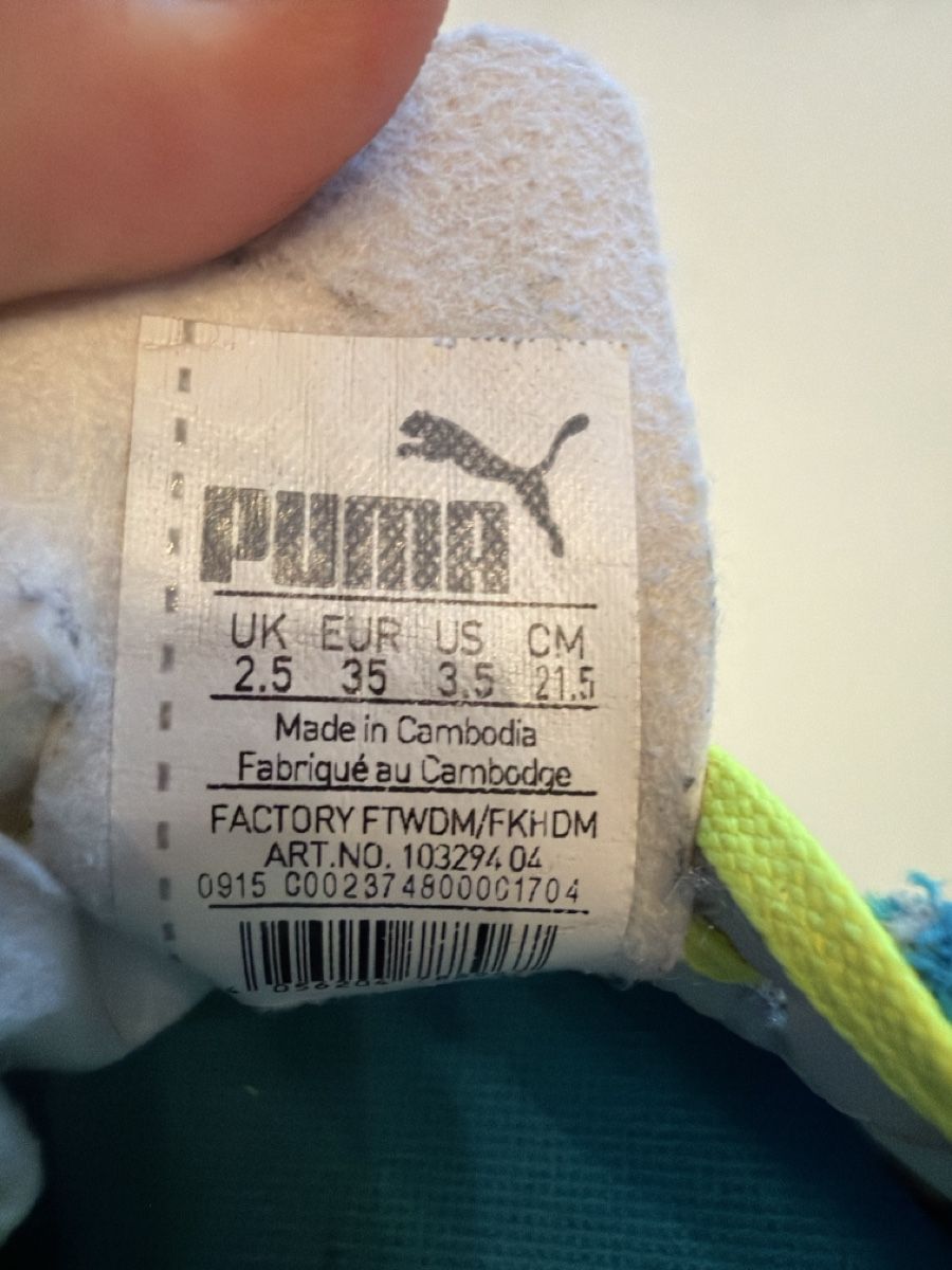 Puma Scarpe per ragazzi: Puma Eco Speed, Gr 35 – Usato da Erlenbach ZH venduto da MaierJ1 3
