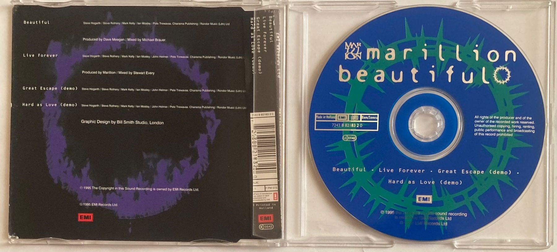 CD: MARILION - BEAUTIFUL – Usato da Poliez-Pittet venduto da Newtown-Records 1