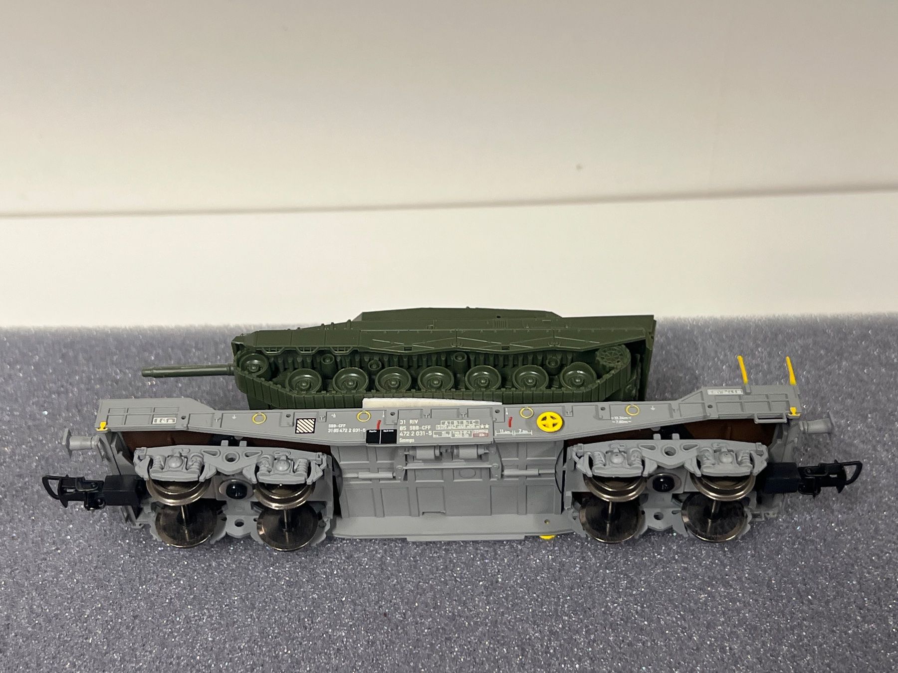 Liliput Modellini di ferrovie: Liliput Panzerwagen  SBB CFF H0 DC – Usato da Geroldswil venduto da TopTrain54 5