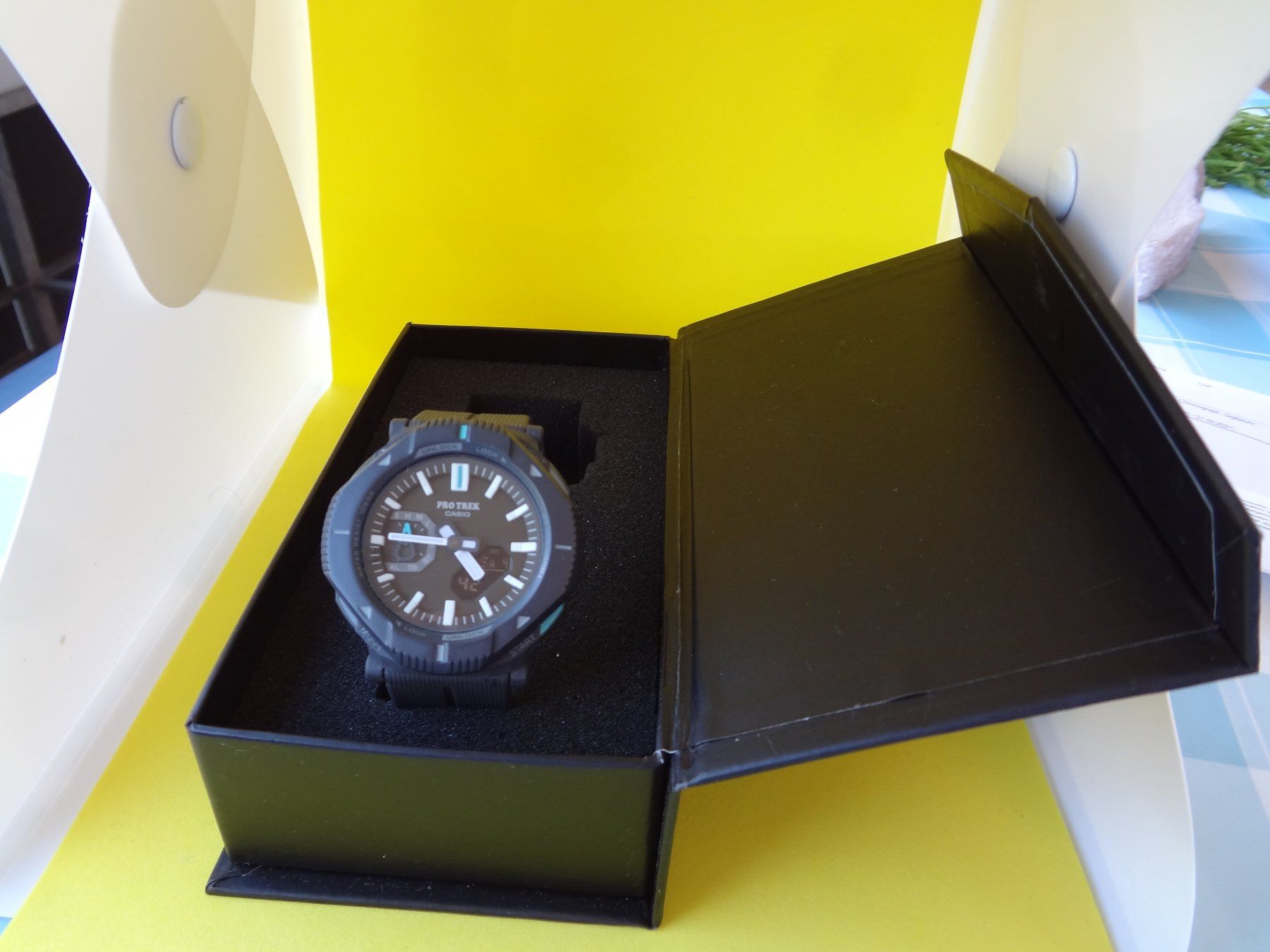 Casio Orologi: CASIO PRO TREK PRJ-B001-1JF Hiker Line Bluetooth Solar – Usato da Thun venduto da Fra130