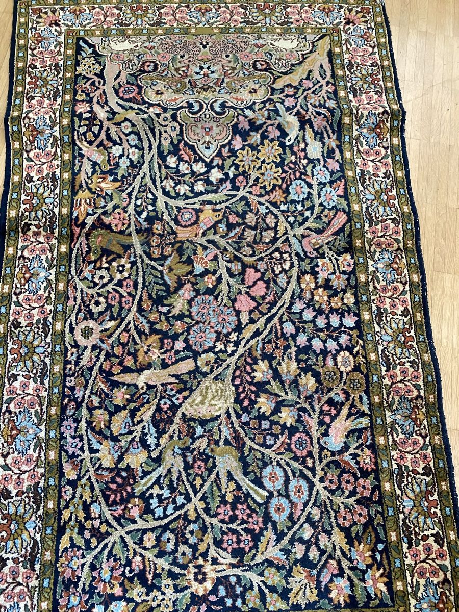 Teppiche: Handgeknüpfter Orientteppich mit Seide 🌸 – Gebraucht aus Opfikon von Luis144 5