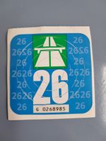 Autobahnvignette 2026, Vignette Maut Schweiz