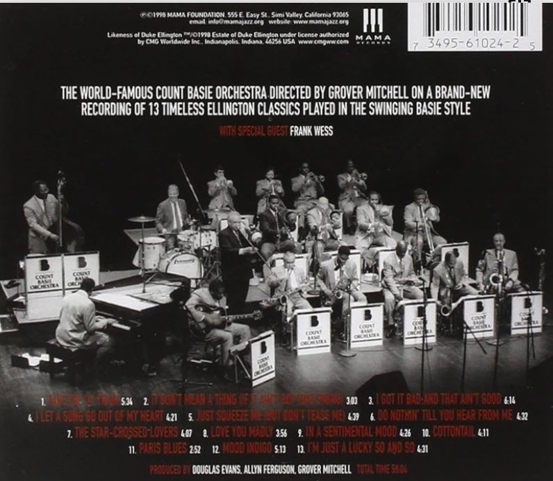 CDs: Count Basie Orchestra CD Count Plays Duke Ellington • Jazz – D'occasion à Luzern par Lycka 1
