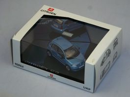 Citroën C3 Modellauto Blau (1/43)
