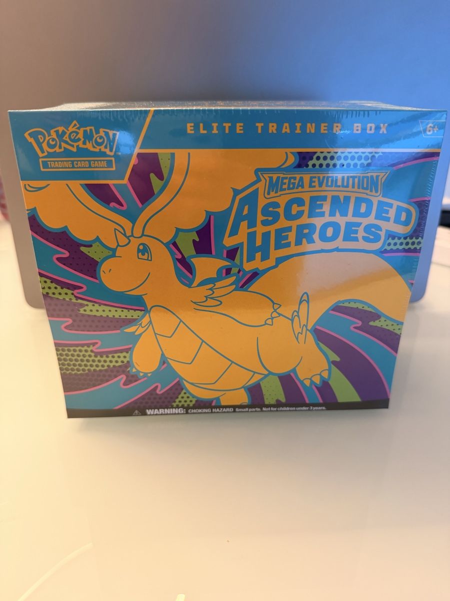 Pokémon Carte collezionabili: Pokémon TCG - Mega Evolution: Ascended Heroes Elite Trainer  – Nuovo e nell'imballaggio originale da Locarno venduto da mar_z75x