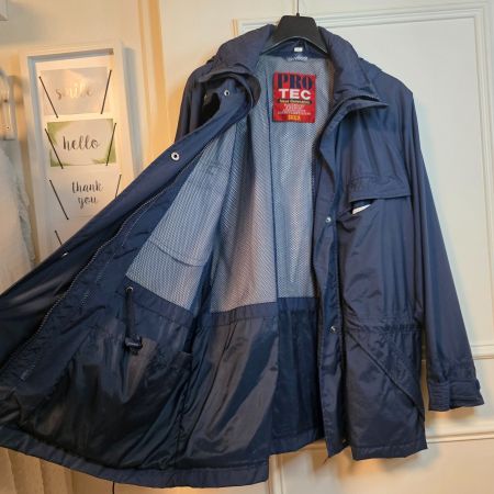 PRO TEC SKILA Vintage Outdoor Jacke XL wasserdicht
